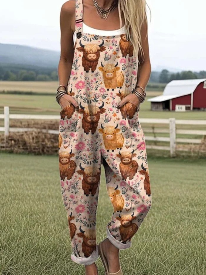 Jeans de verano para mujeres con estampado travieso