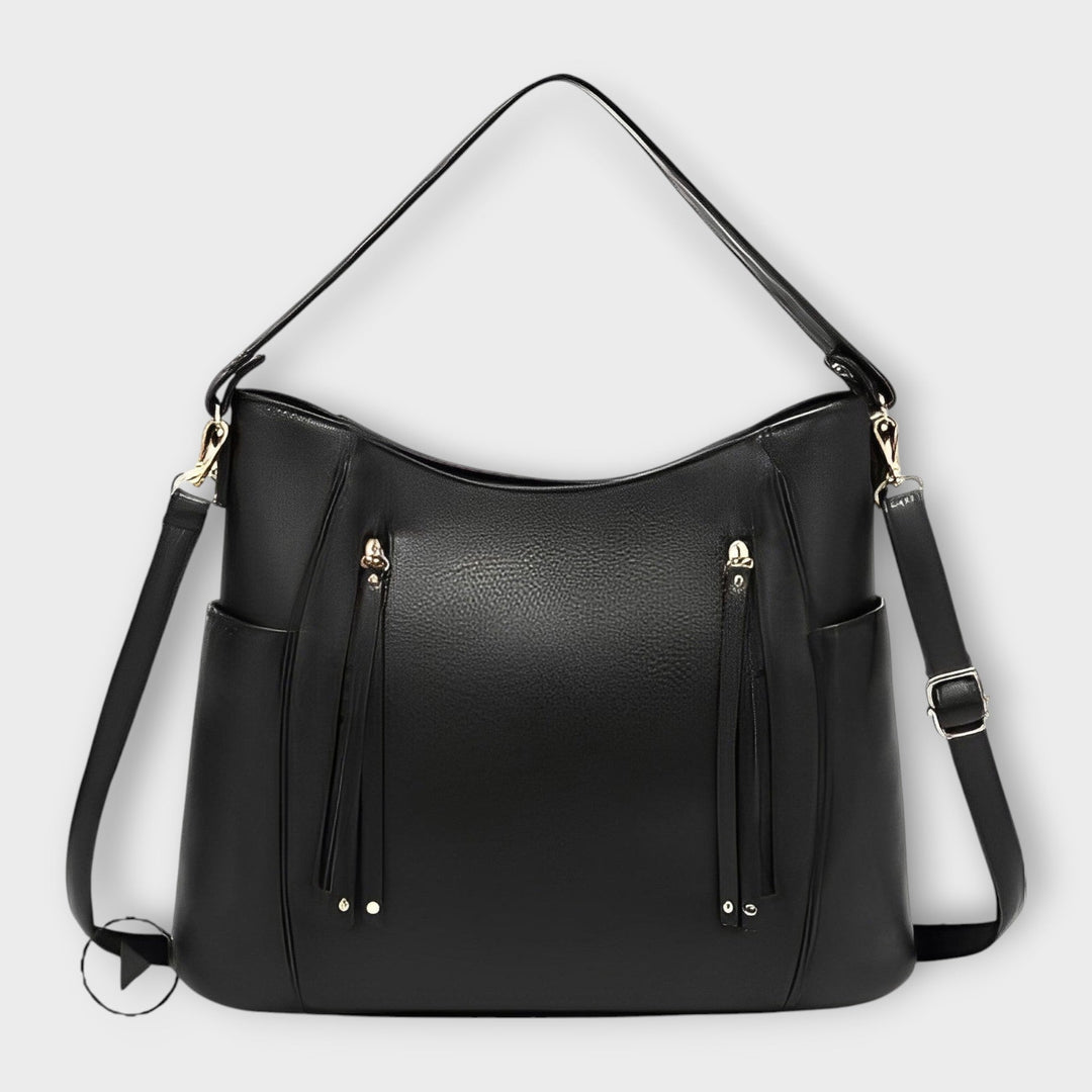 Bolso de cuero para mujeres con diseño vintage elegante