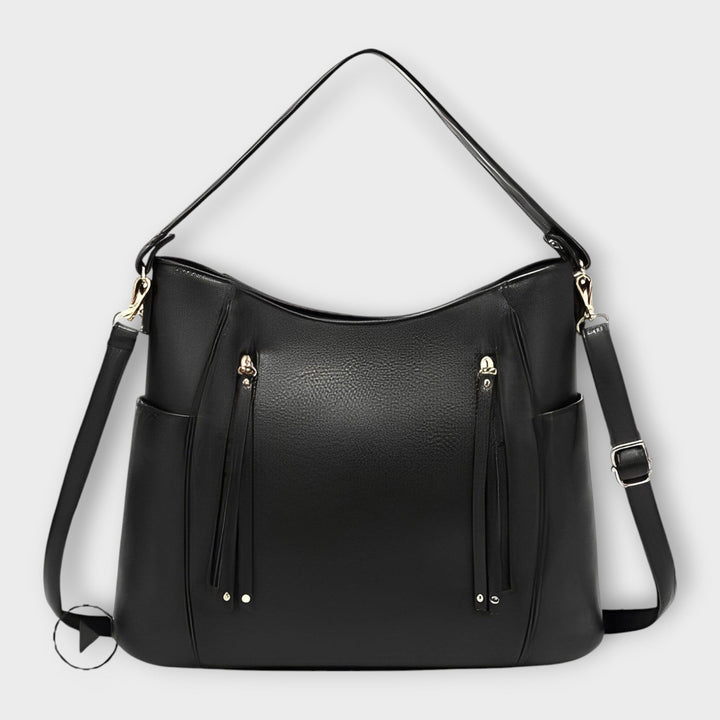 Bolso de cuero para mujeres con diseño vintage elegante