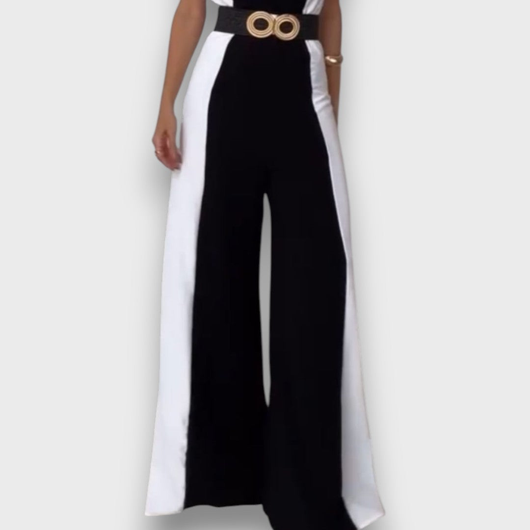 Celestine – pantalones cortos de colores dobles con cinturilla