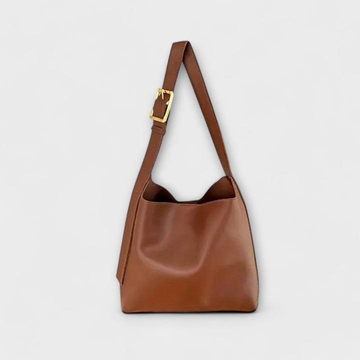 Bolso de hombro elegante de cuero PU