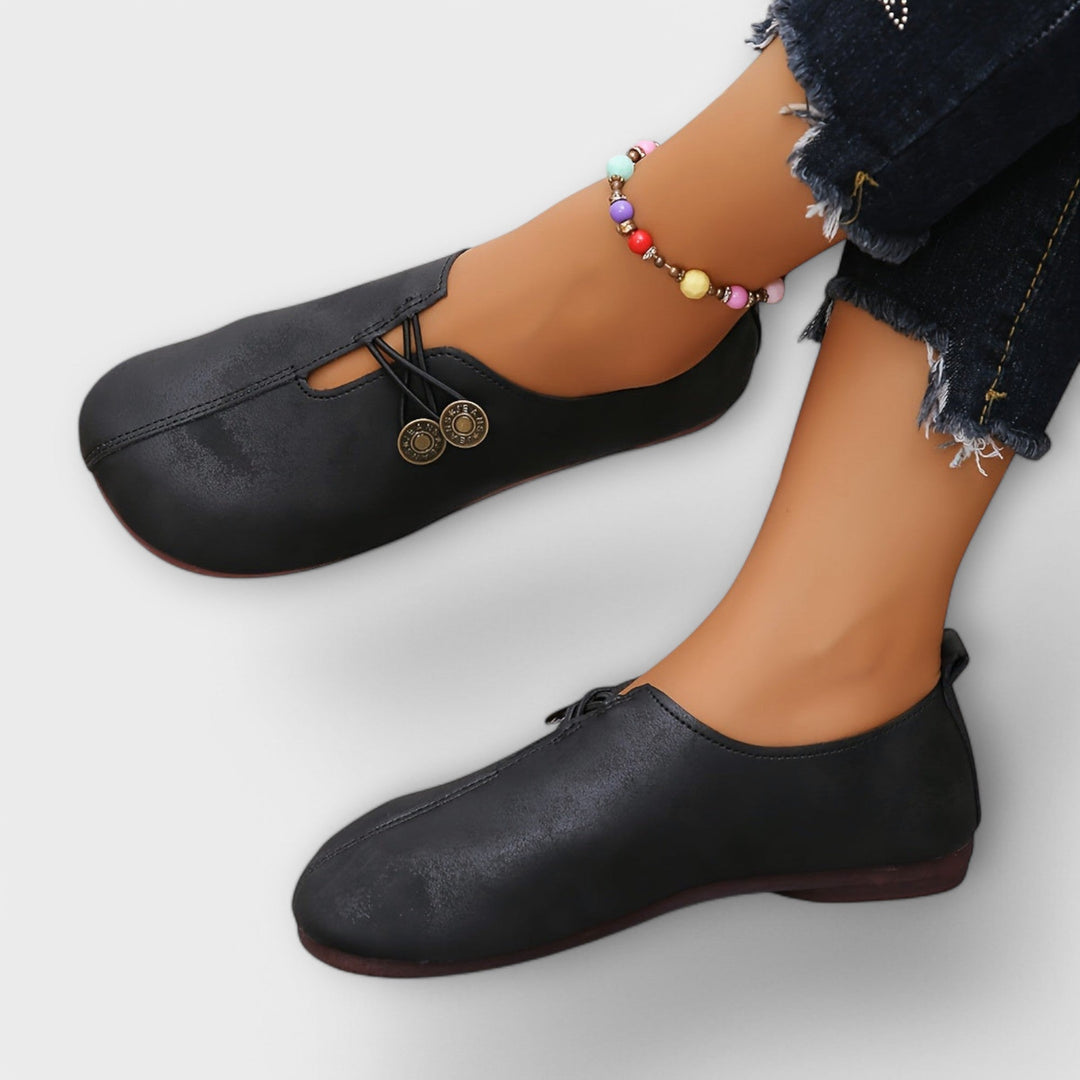 Zapatos Loafer Naira de Cuero Suede - Comodidad y Elegancia en Cada Paso