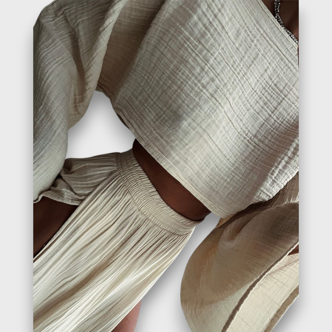 Eliz – Conjunto de licra holgada