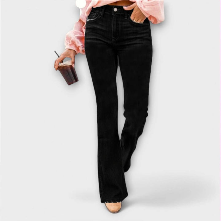 Pantalones elásticos cómodos con bolsillos - comodidad y estilo en cualquier situación