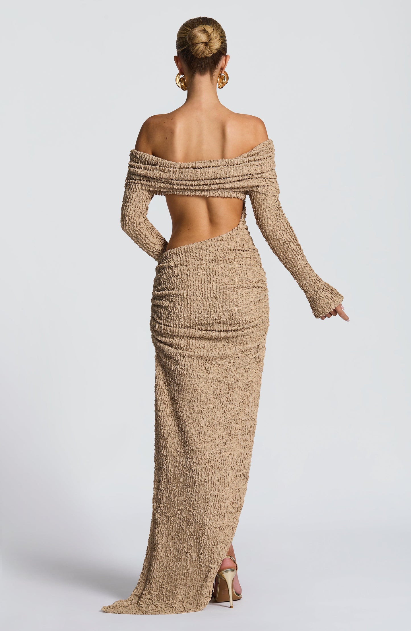 Vestidos midi Adelphia - beige