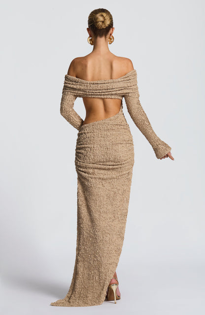Vestidos midi Adelphia - beige