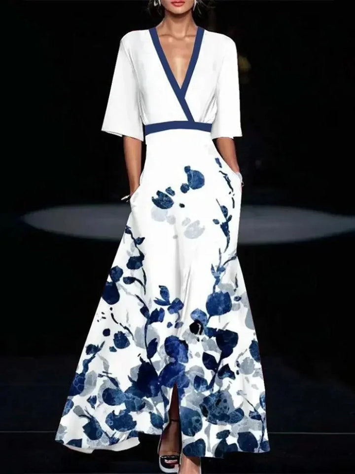 MIRIAM | Vestido elegante con mangas cortas