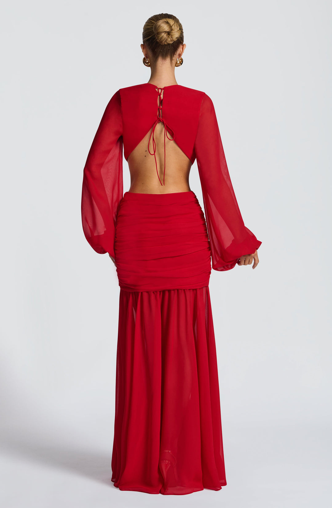 Vestidos maxi Andrina - Rojo