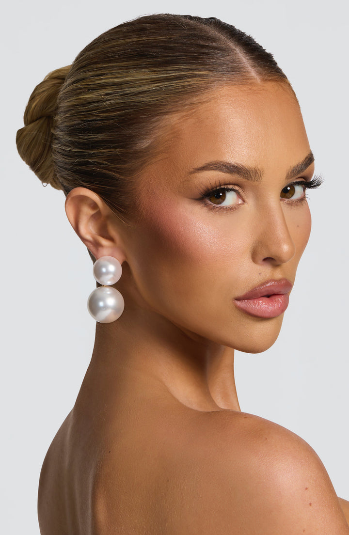 Pendientes León - Perla