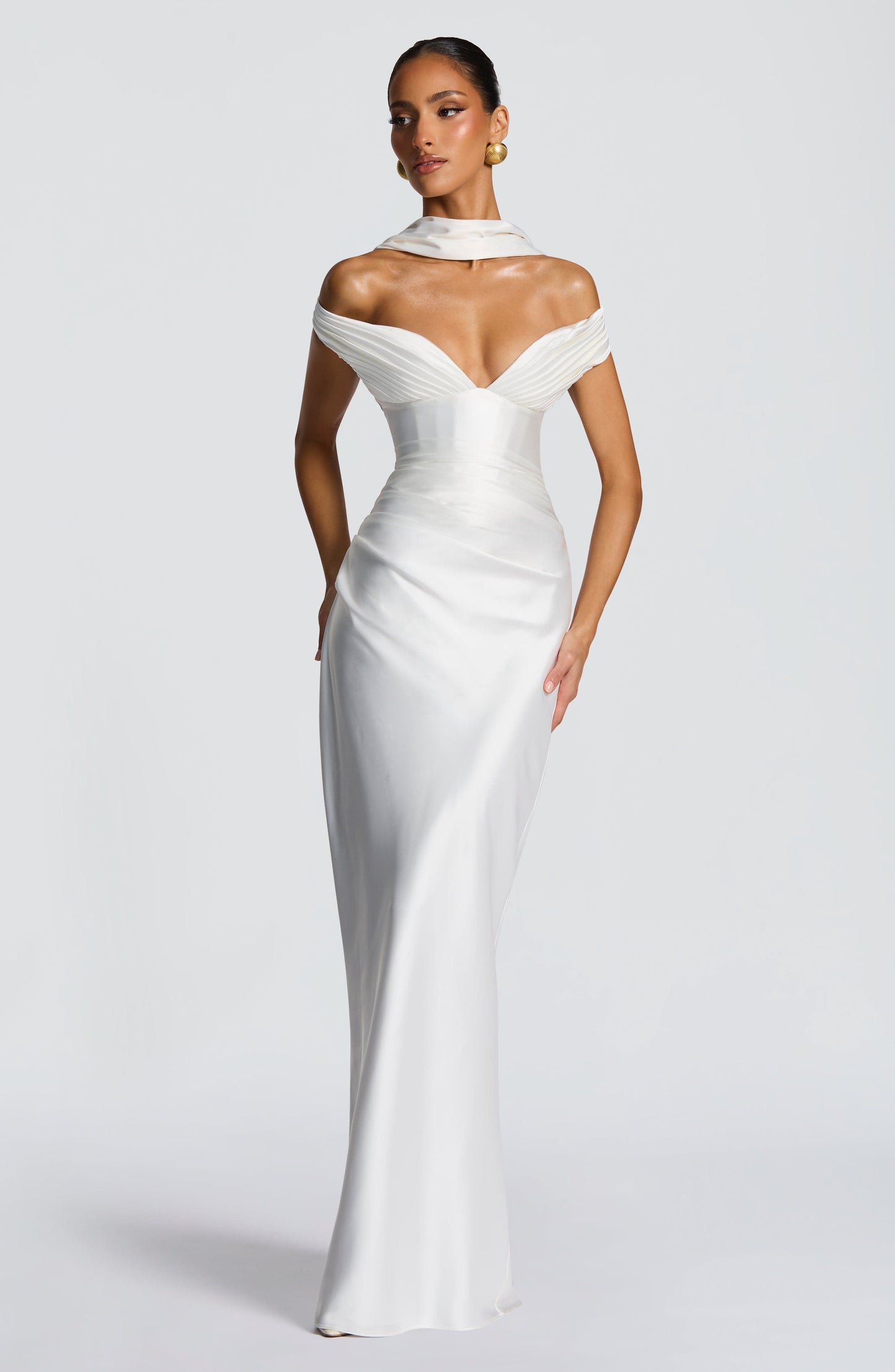 Vestidos maxi Aurelia - marfil