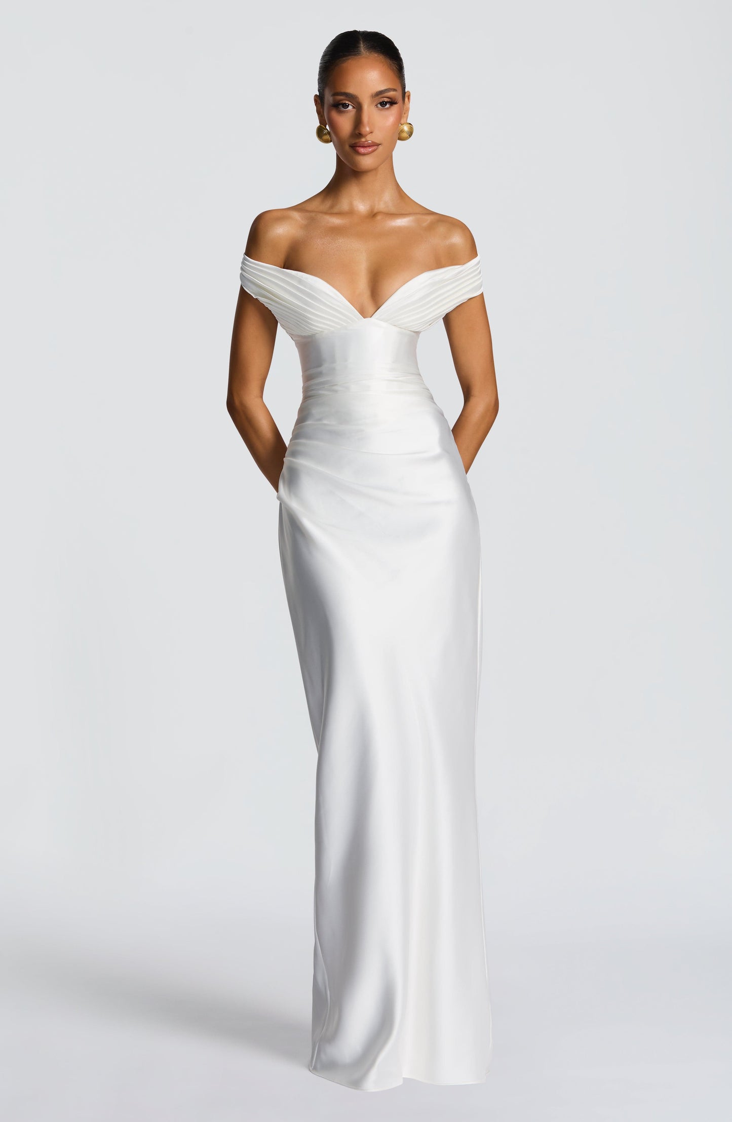 Vestidos maxi Aurelia - marfil