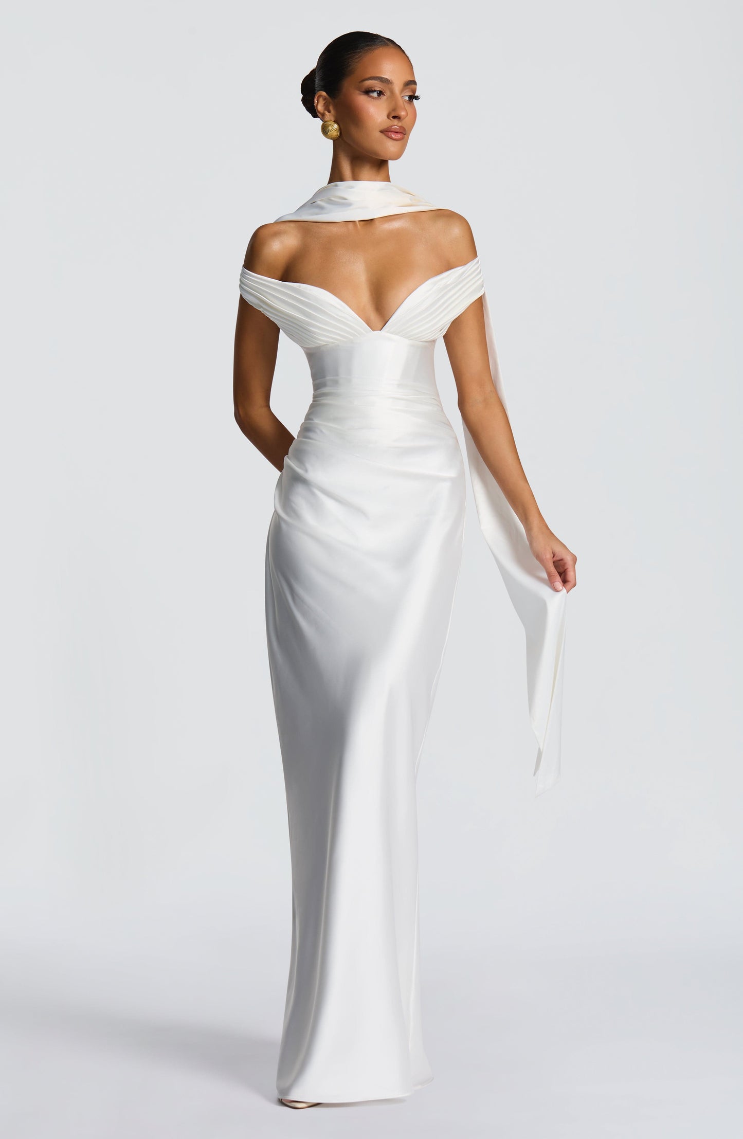Vestidos maxi Aurelia - marfil