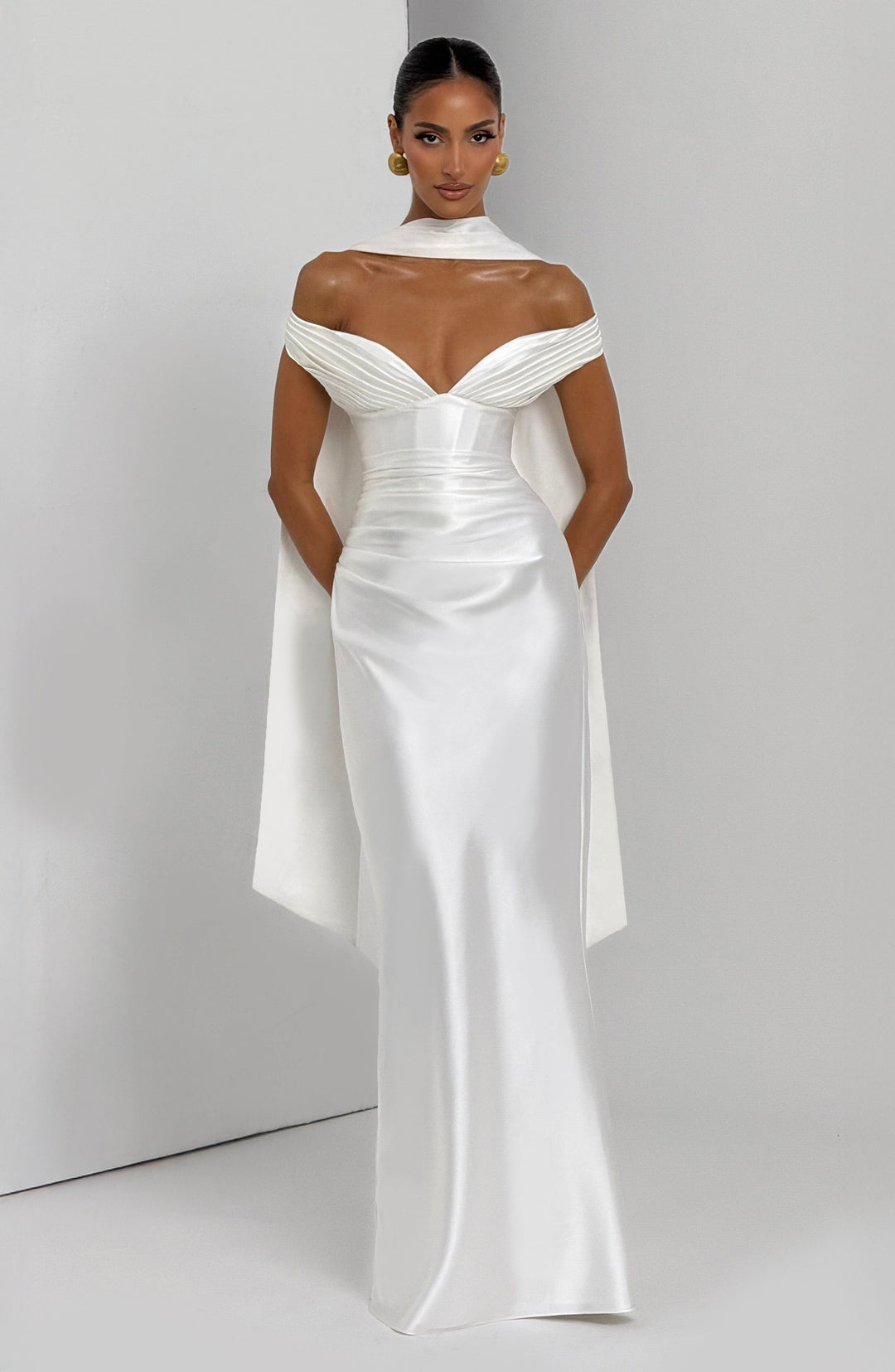 Vestidos maxi Aurelia - marfil