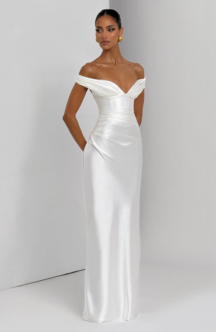 Vestidos maxi Aurelia - marfil