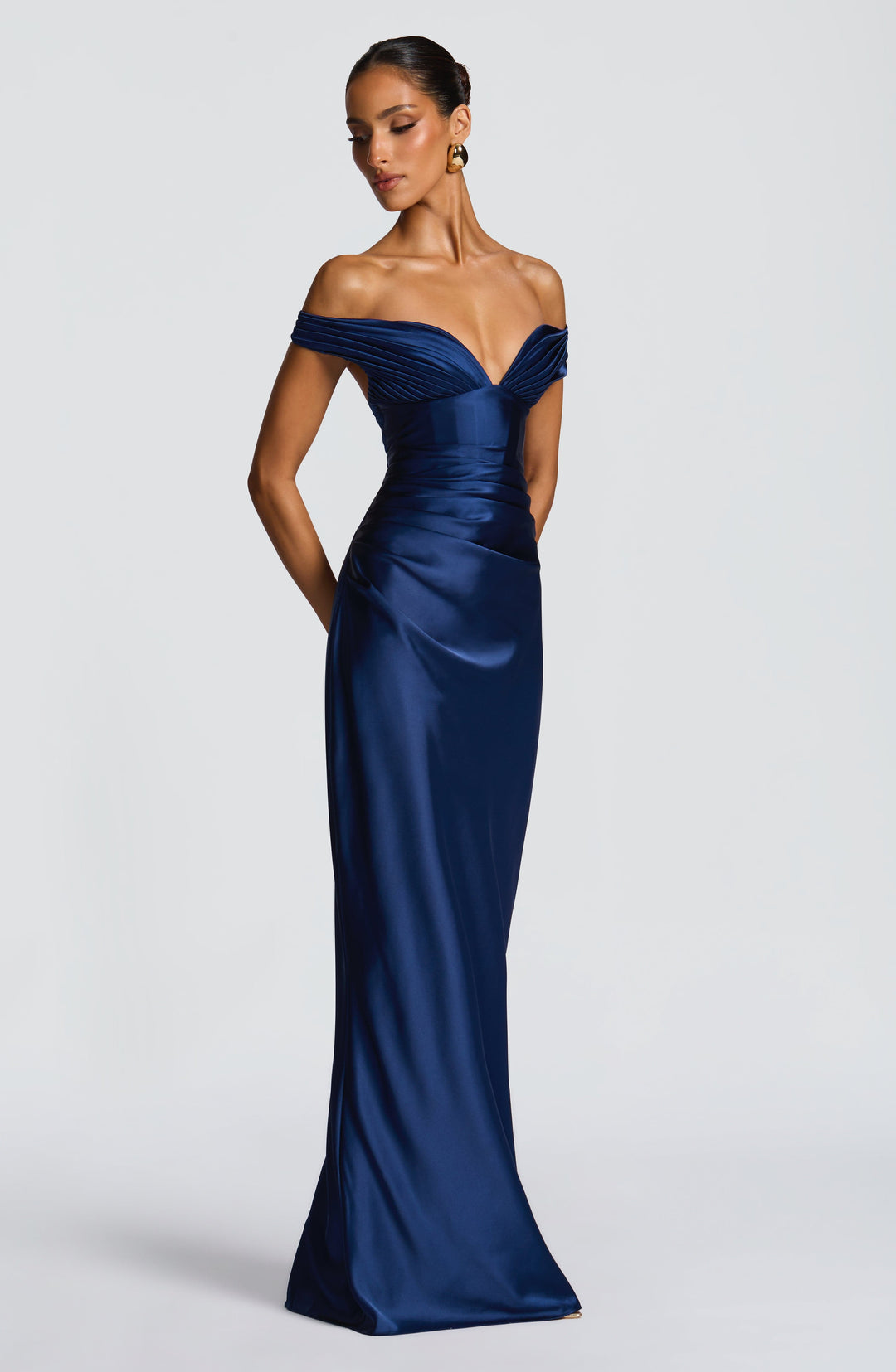 Vestidos Maxi Aurelia - Azul Marino