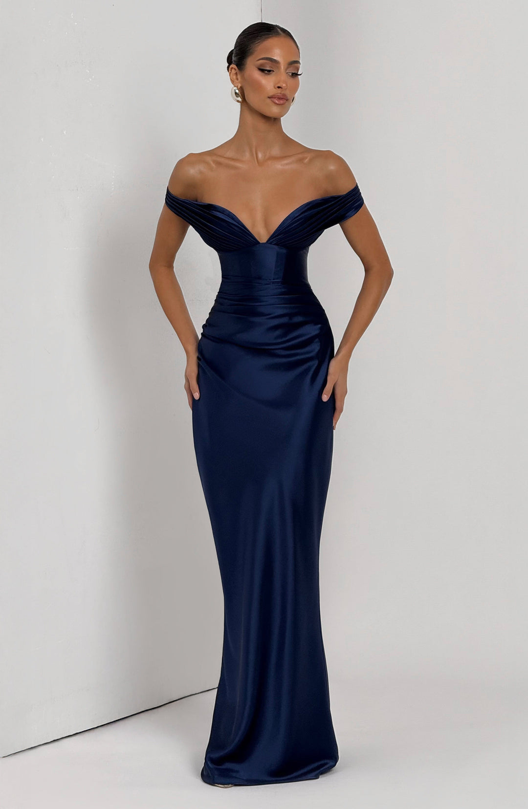 Vestidos Maxi Aurelia - Azul Marino