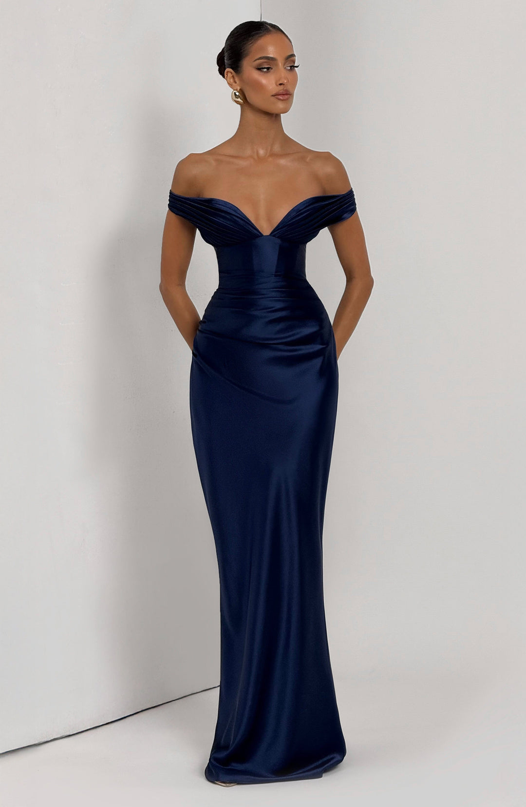 Vestidos Maxi Aurelia - Azul Marino