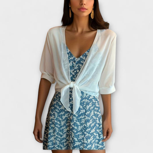 Camisa Olivia con frente abierto - comodidad y elegancia