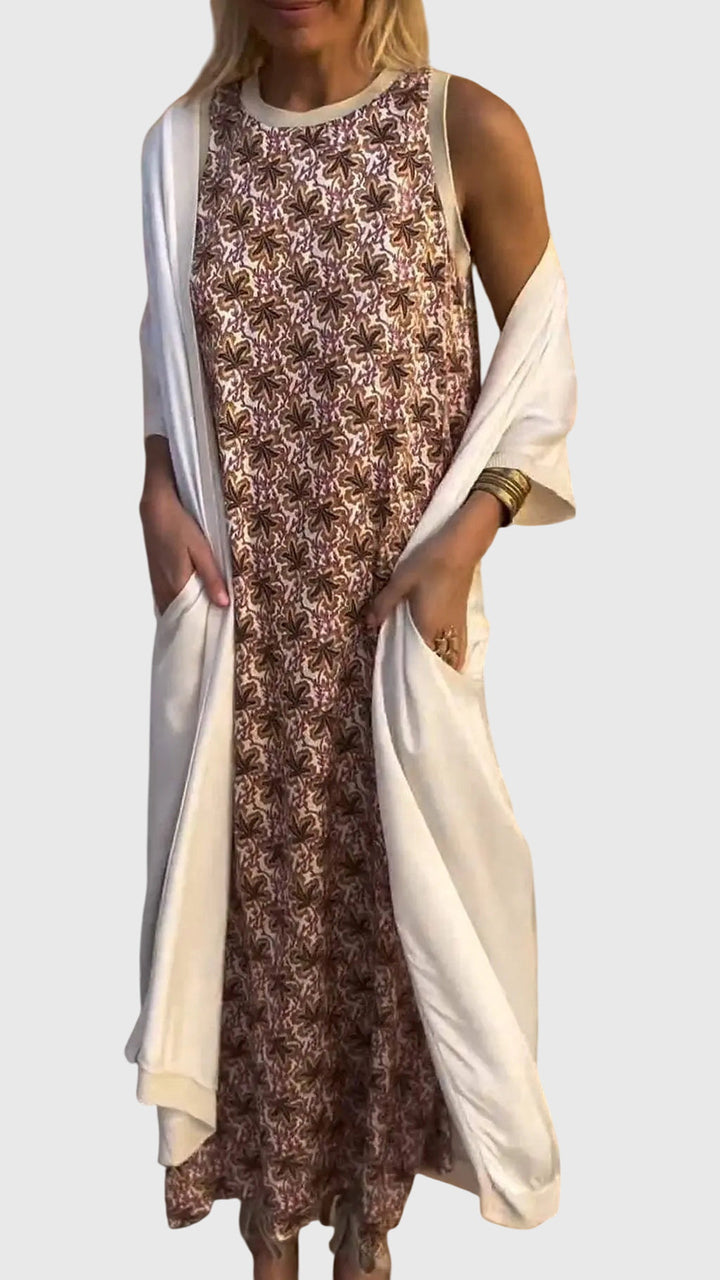 "Erika" | Conjunto elegante para vacaciones de verano.