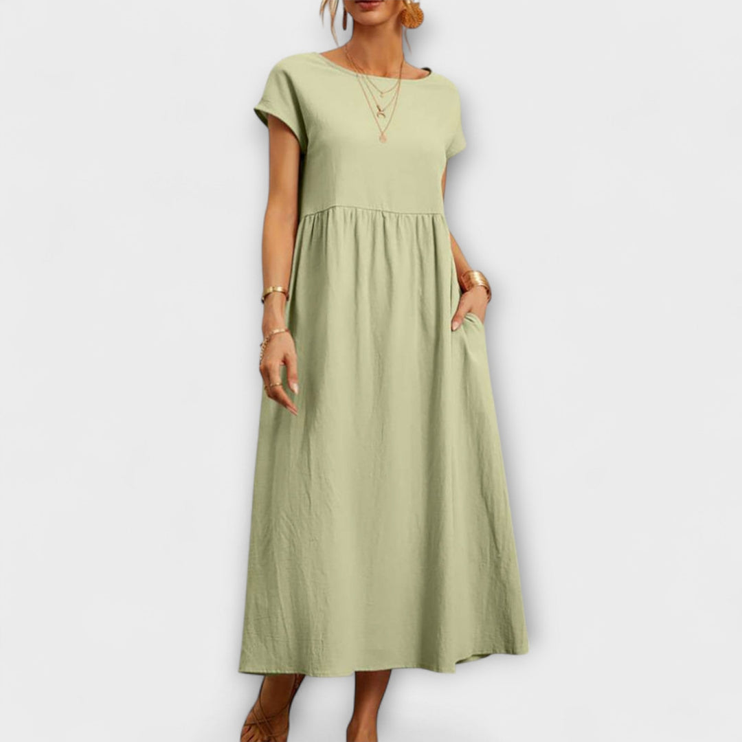Vestido Magnolia Ligero para Mujeres - Comodidad y Elegancia Cada Día