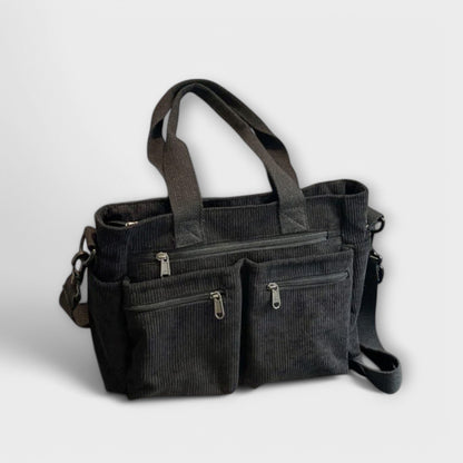 Bolso tote impermeable con compartimento interno espacioso