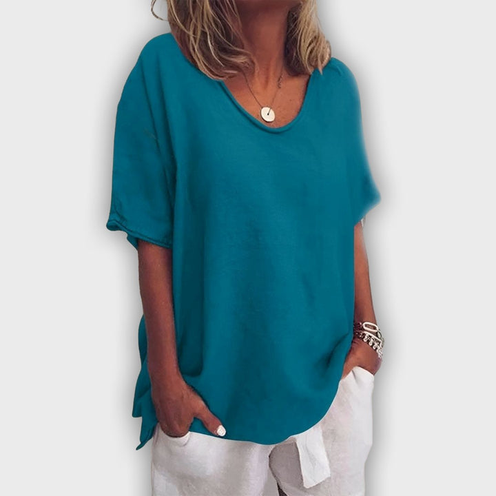 Camiseta Sally™ cómoda para el verano