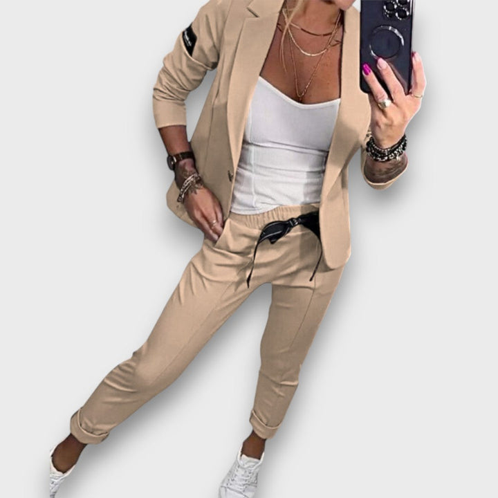 Verna – Conjunto de dos piezas con elegancia ligera