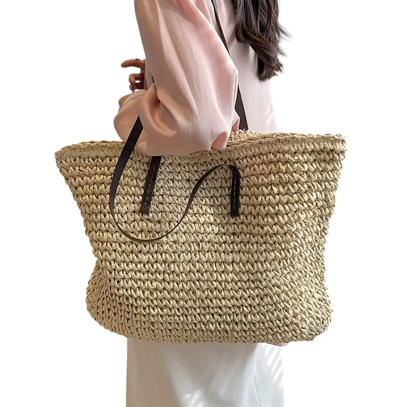 Bolso de mano tejido de Laura - Funcionalidad y elegancia
