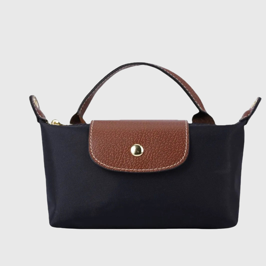 "Giulia" | Bolsa de mano elegante de nailon.