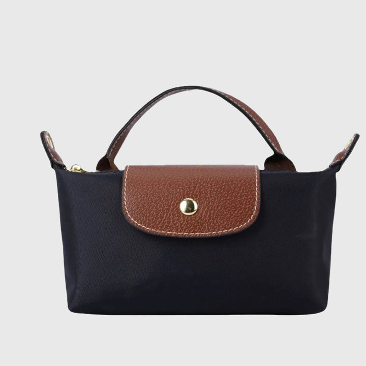 "Giulia" | Bolsa de mano elegante de nailon.