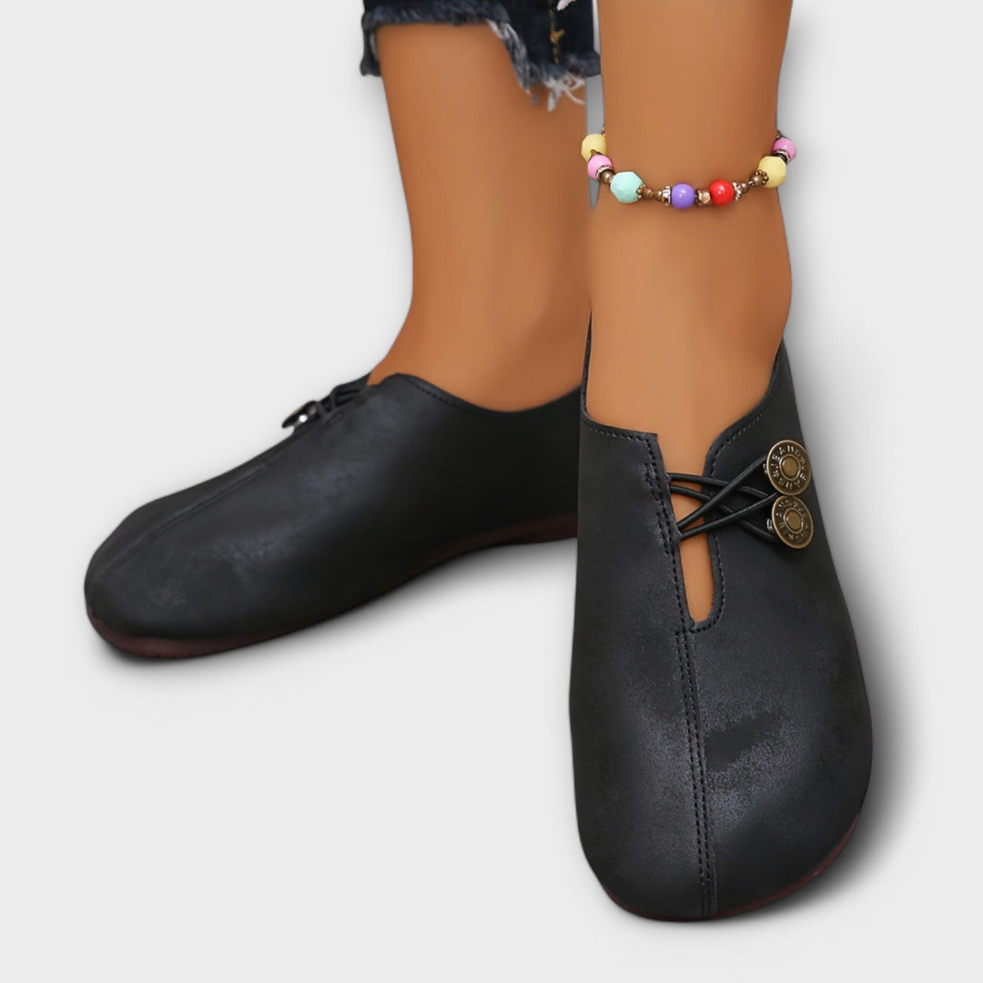 Zapatos Loafer Naira de Cuero Suede - Comodidad y Elegancia en Cada Paso