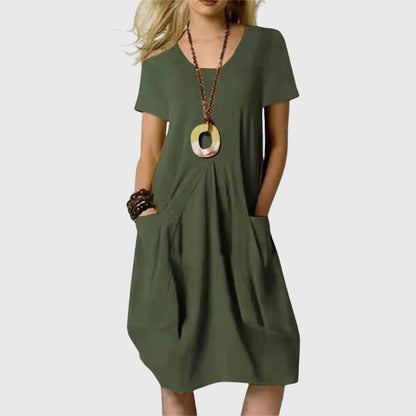"Yisabela" | Vestido de verano casual con bolsillos.