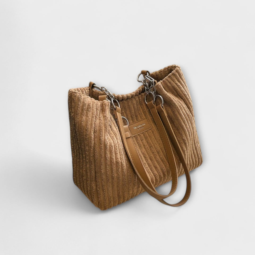 Bolso de mano suave de terciopelo Laura - Un bolso elegante y cómodo