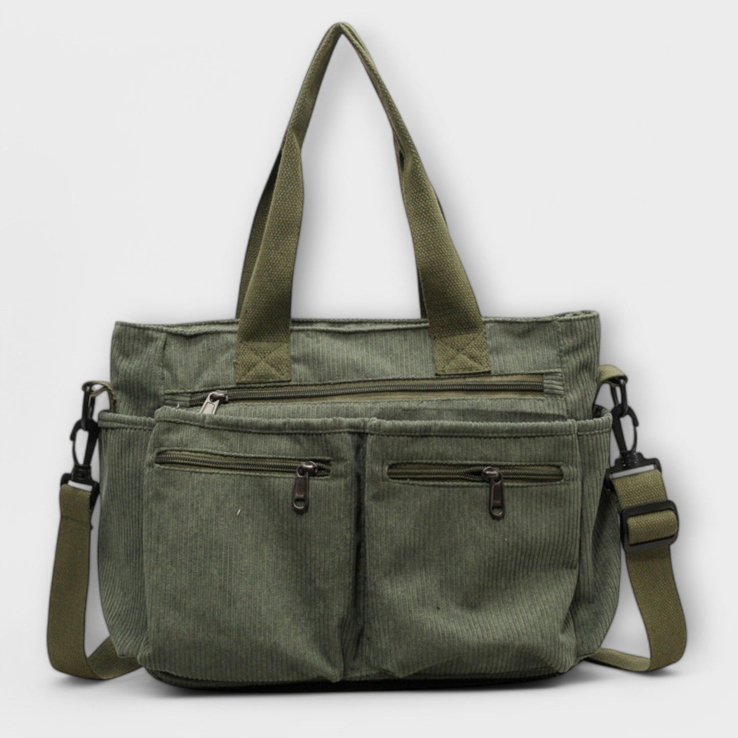 Bolso tote impermeable con compartimento interno espacioso