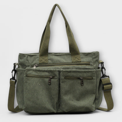 Bolso tote impermeable con compartimento interno espacioso