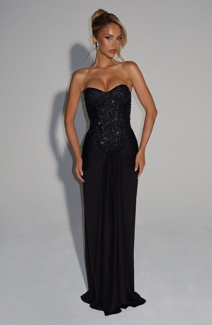 Vestidos Maxi Karina - Negro