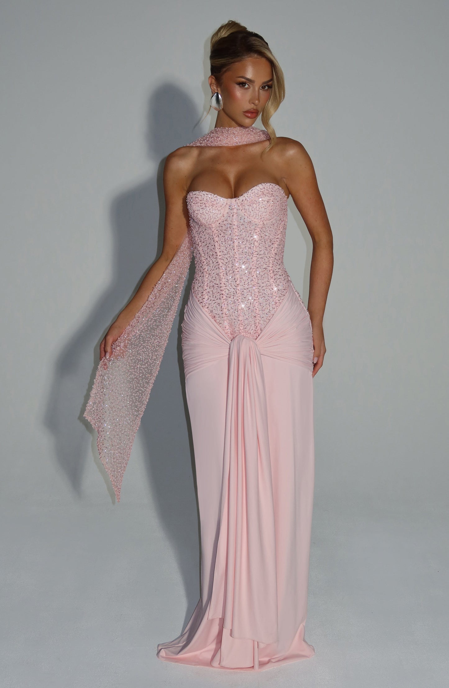 Vestidos Maxi Karina - Rosa