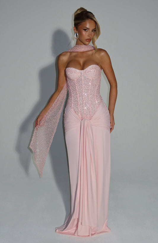 Vestidos Maxi Karina - Rosa