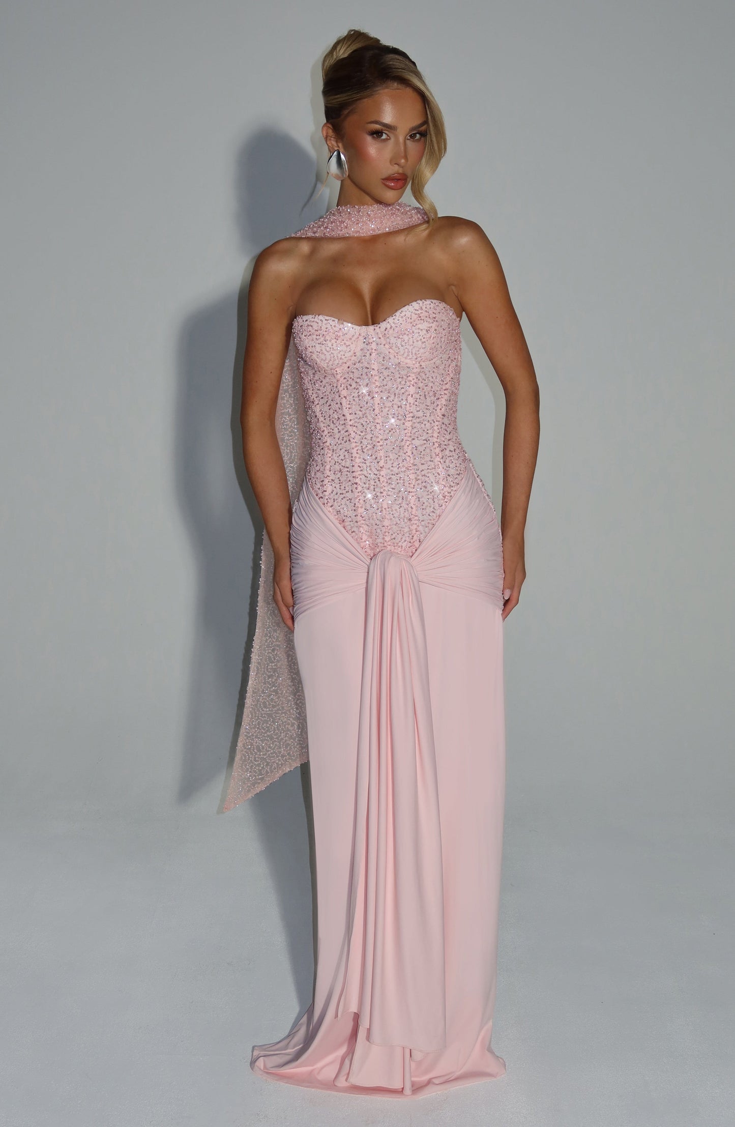Vestidos Maxi Karina - Rosa
