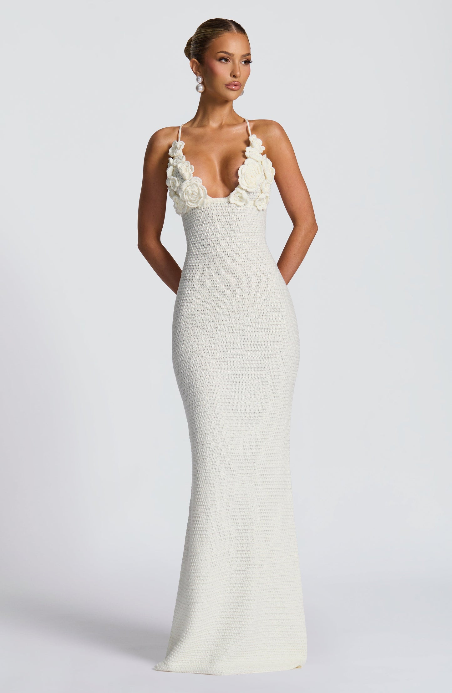 Vestido Maxi Tzelina - Marfil
