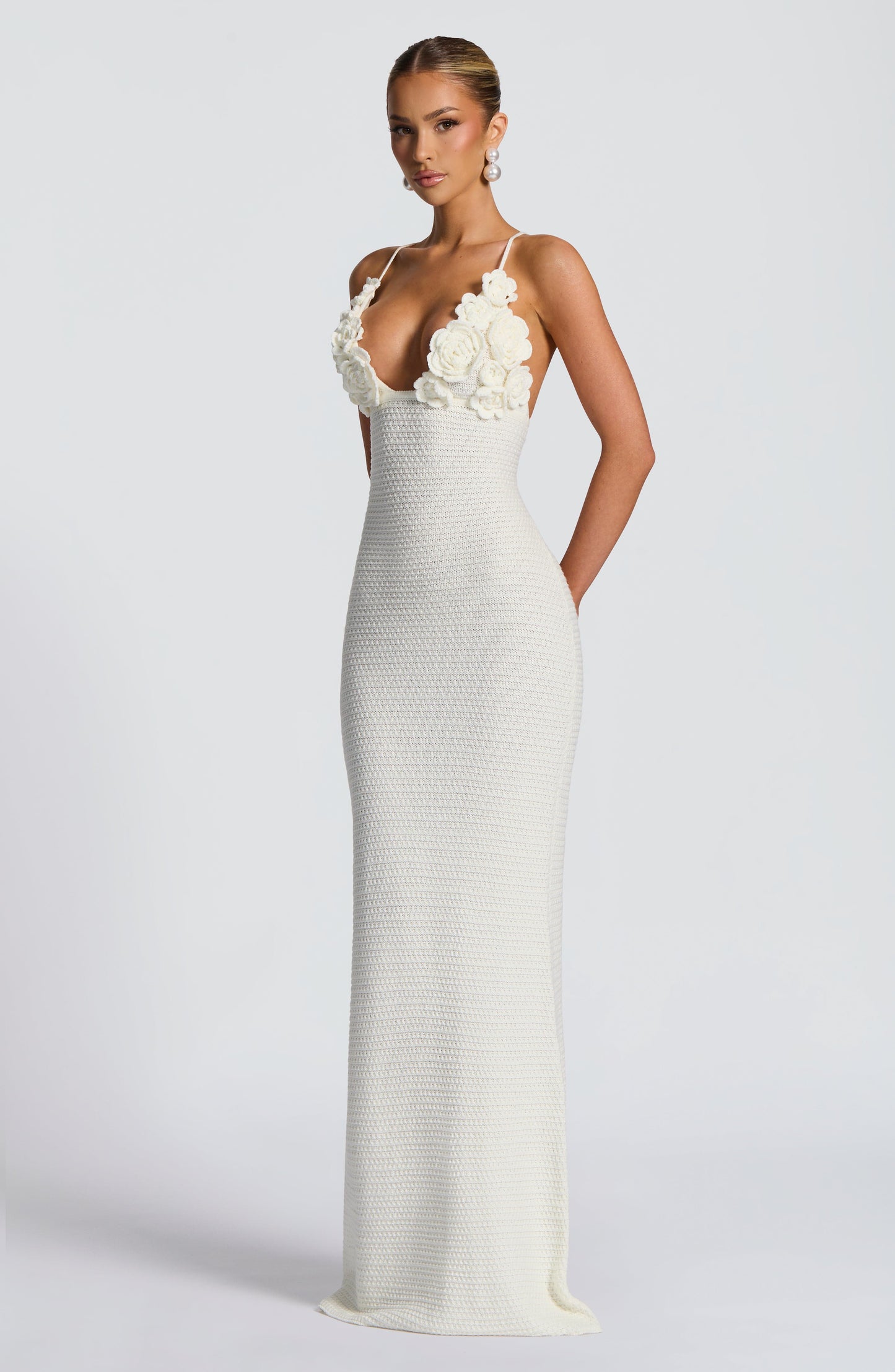 Vestido Maxi Tzelina - Marfil