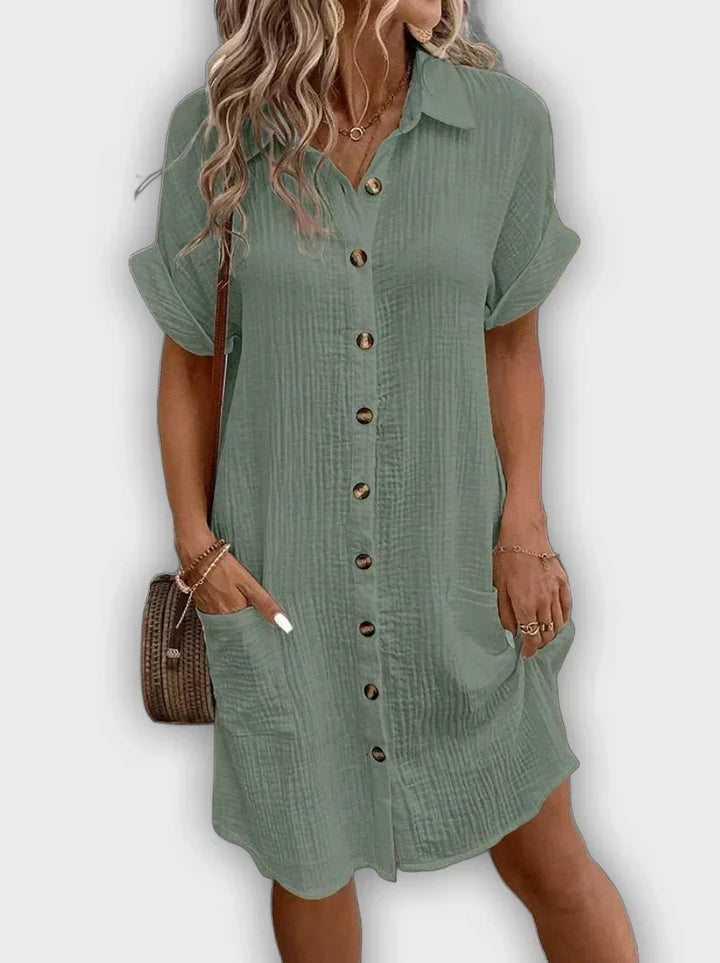 Vestido Shantal™ midi para el verano - Elegante y cómodo