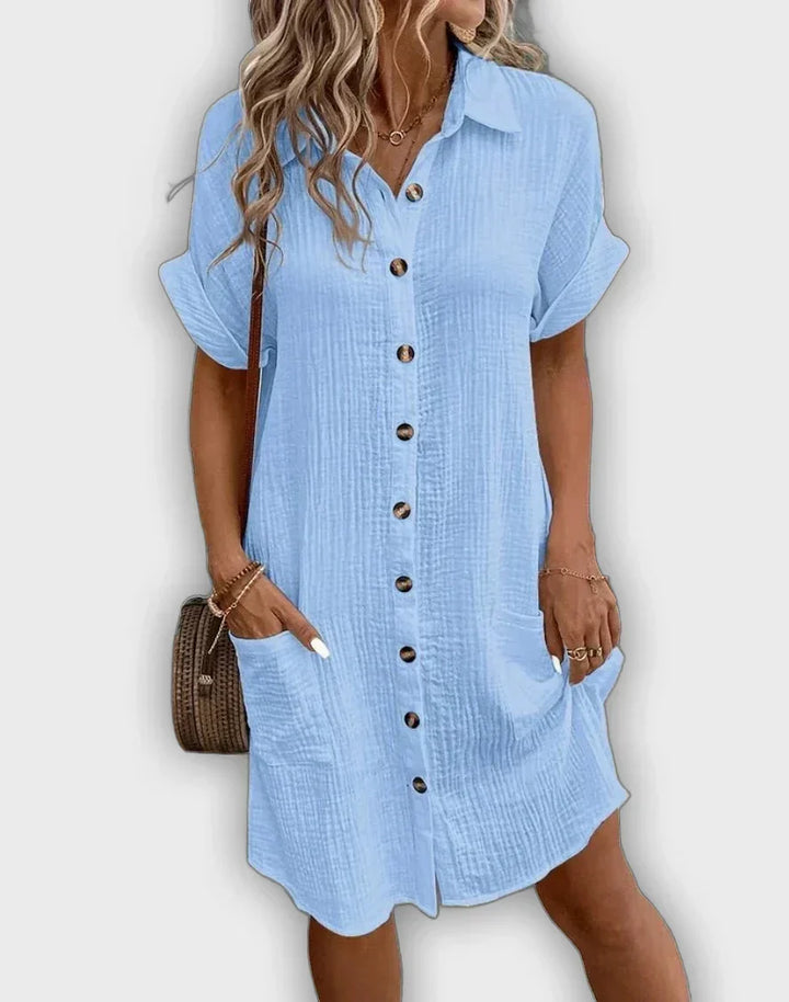 Vestido Shantal™ midi para el verano - Elegante y cómodo