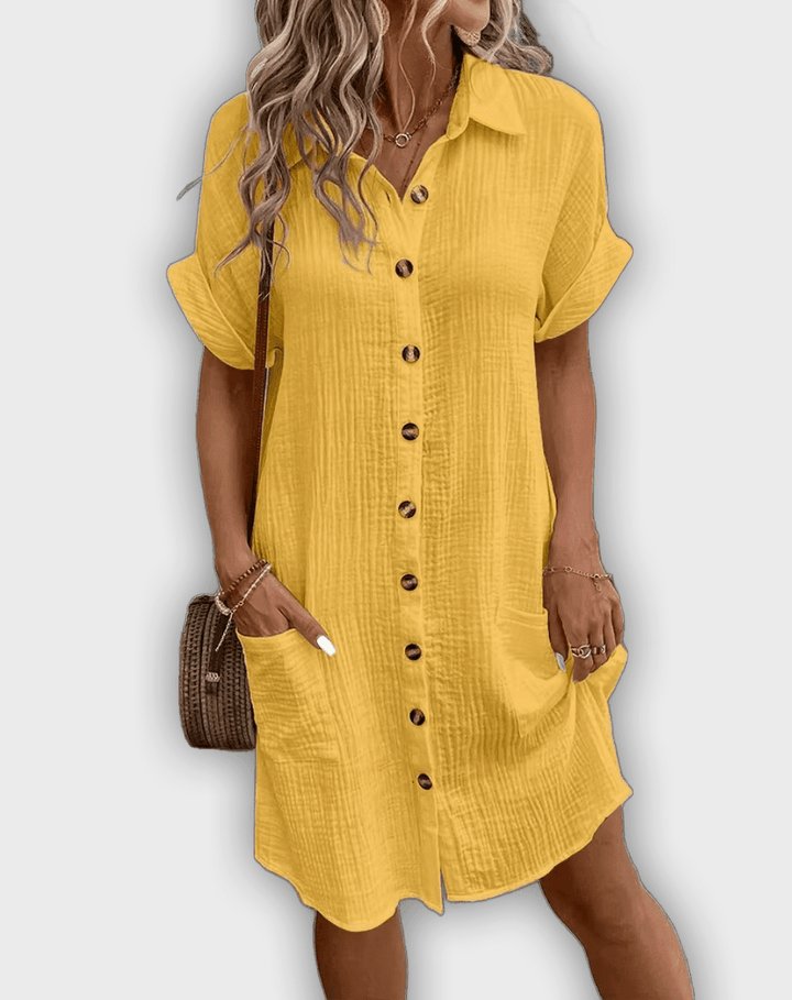 Vestido Shantal™ midi para el verano - Elegante y cómodo