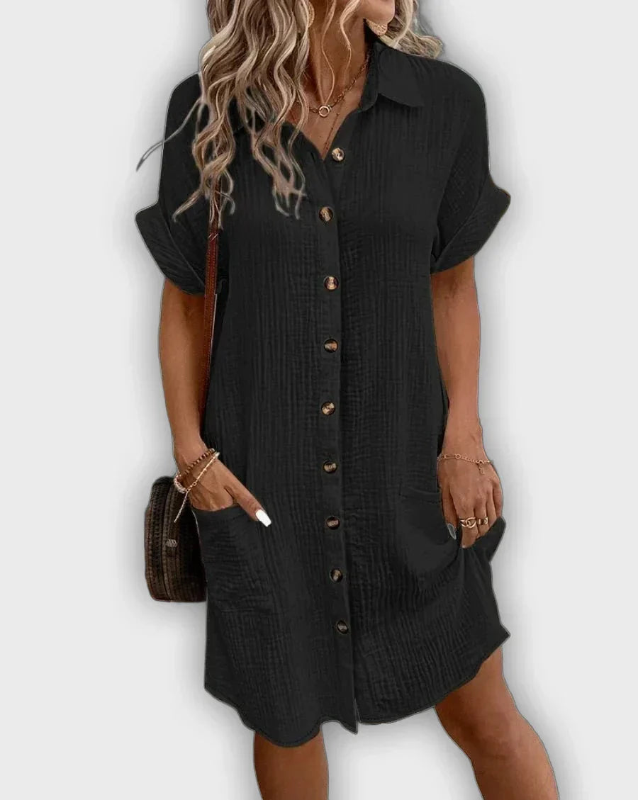 Vestido Shantal™ midi para el verano - Elegante y cómodo