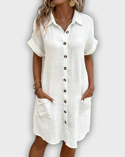Vestido Shantal™ midi para el verano - Elegante y cómodo