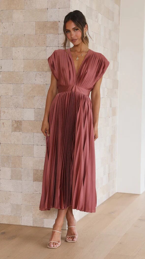Chloé™ | Vestido midi elegante