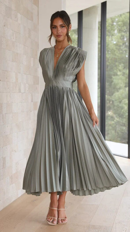 Chloé™ | Vestido midi elegante