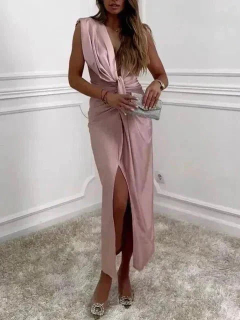 Cordelia | Vestido Drapé Elegante