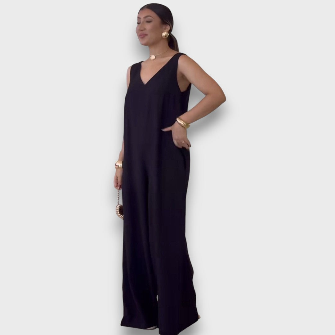Aubryn – Mono con cuello en V
